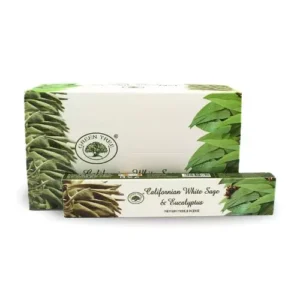 Green Tree Californian White Sage & Eucalyptus Incense