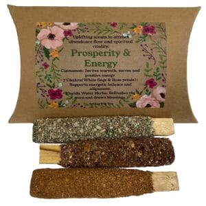 Prosperity & Energy Palo Santo Dip Stick Set – 3 Aroma’s
