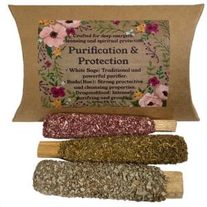 Purificación & Protection Palo Santo Dip Stick Set – 3 Aroma’s